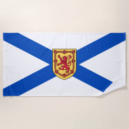 Flagge von Nova Scotia (kanadische Provinz) Strandtuch