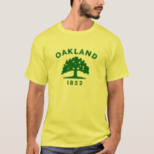 Flagge von Oakland, Kalifornien T-Shirt