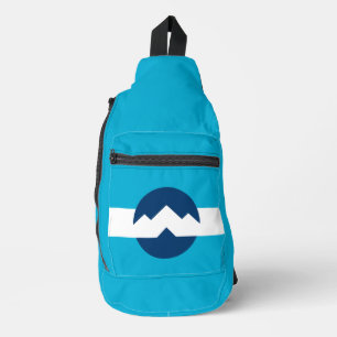 Flagge von Ogden, Utah Crossbody Bag