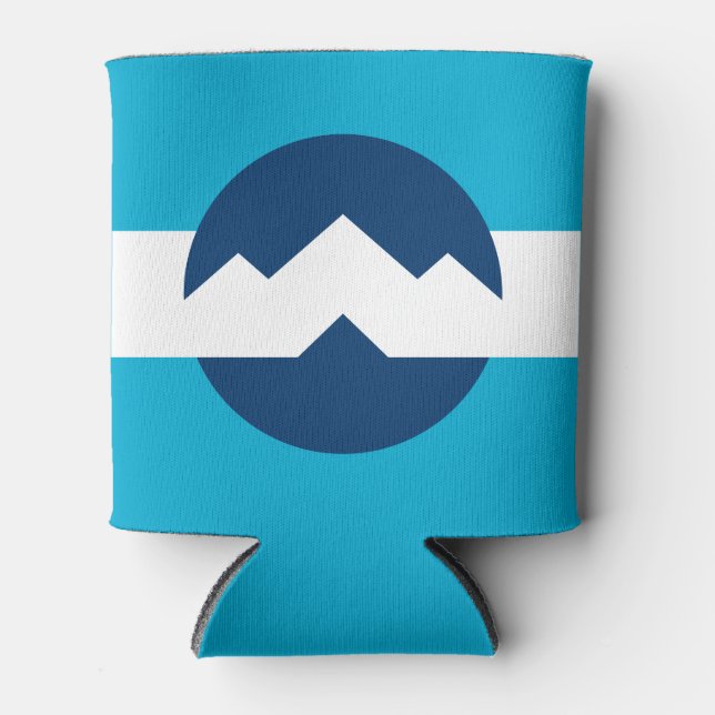 Flagge von Ogden, Utah Dosenkühler (Vorderseite)