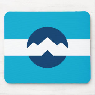 Flagge von Ogden, Utah Mousepad