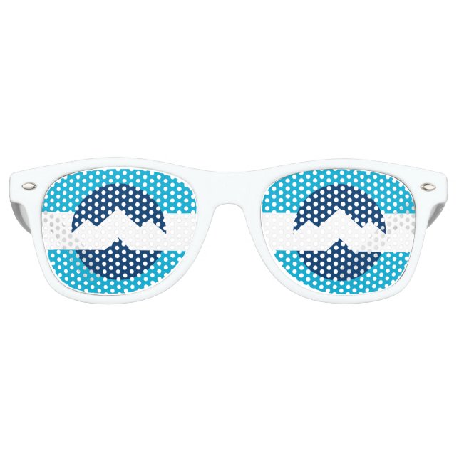 Flagge von Ogden, Utah Partybrille (Vorderseite)