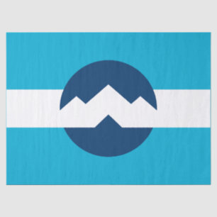 Flagge von Ogden, Utah Seidenpapier