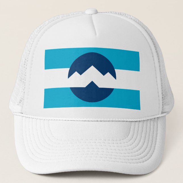 Flagge von Ogden, Utah Truckerkappe (Vorderseite)
