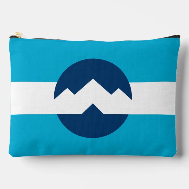 Flagge von Ogden, Utah Zubehörtasche (Vorderseite)