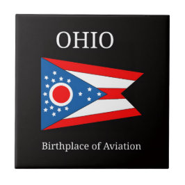 Flagge von Ohio Fliese