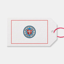 Flagge von Oklahoma City (Oklahoma) Geschenkanhänger