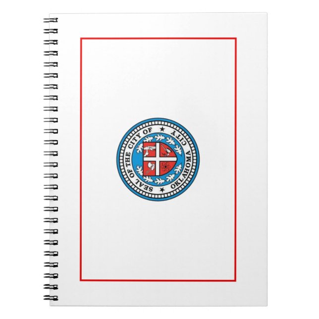 Flagge von Oklahoma City (Oklahoma) Notizblock (Vorderseite)