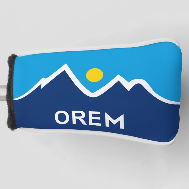Flagge von Orem, Utah Golf Headcover (Vorderseite)