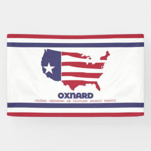 Flagge von Oxnard (Kalifornien) Banner