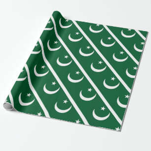 Flagge von Pakistan Geschenkpapier