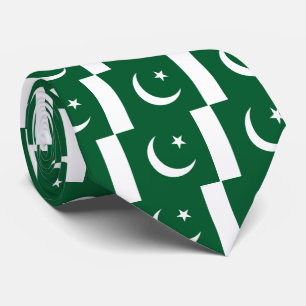 Flagge von Pakistan Krawatte