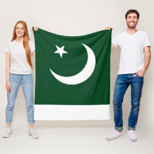 Flagge von Pakistan-Medium Fleecedecke