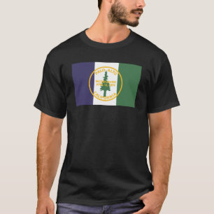 Flagge von Palo Alto, Kalifornien T-Shirt