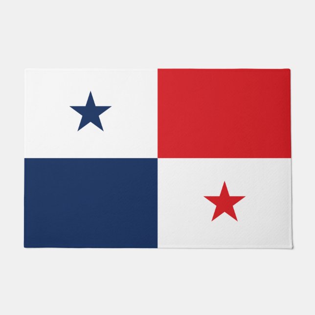 Flagge von Panama Fußmatte (Vorderseite)