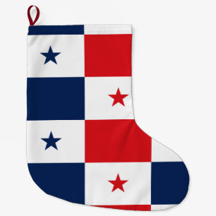 Flagge von Panama Großer Weihnachtsstrumpf