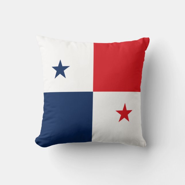 Flagge von Panama Kissen (Vorderseite)