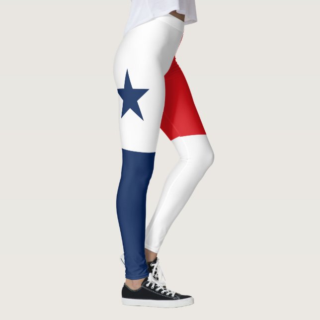 Flagge von Panama Leggings (Rechts)