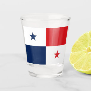 Flagge von Panama Schnapsglas