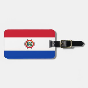 Flagge von Paraguay Easy ID Persönlich Gepäckanhänger
