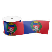 Flagge von Paris (Frankreich) Satin Ribbon