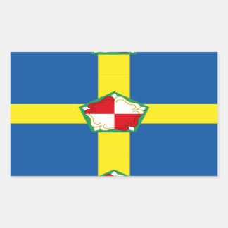 Flagge von Pembrokeshire Rechteckiger Aufkleber