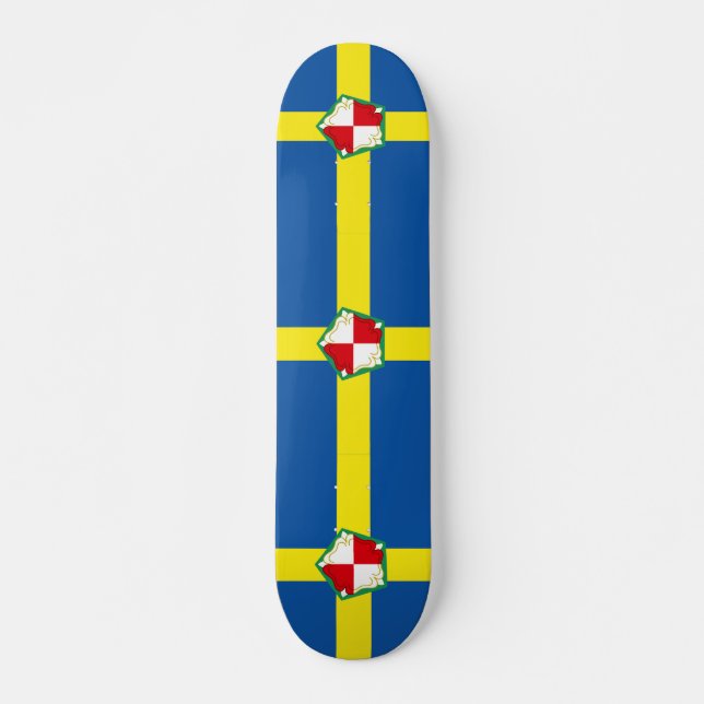 Flagge von Pembrokeshire Skateboard (Vorne)