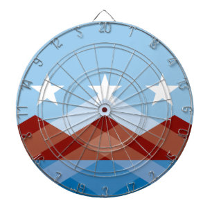 Flagge von Peoria, Arizona Dartscheibe