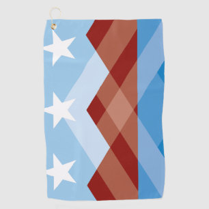 Flagge von Peoria, Arizona Golfhandtuch