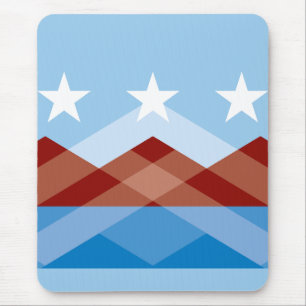 Flagge von Peoria, Arizona Mousepad