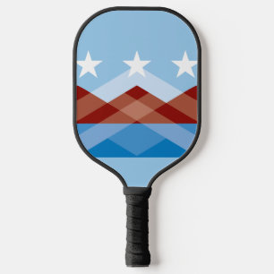 Flagge von Peoria, Arizona Pickleball Schläger