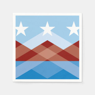 Flagge von Peoria, Arizona Serviette