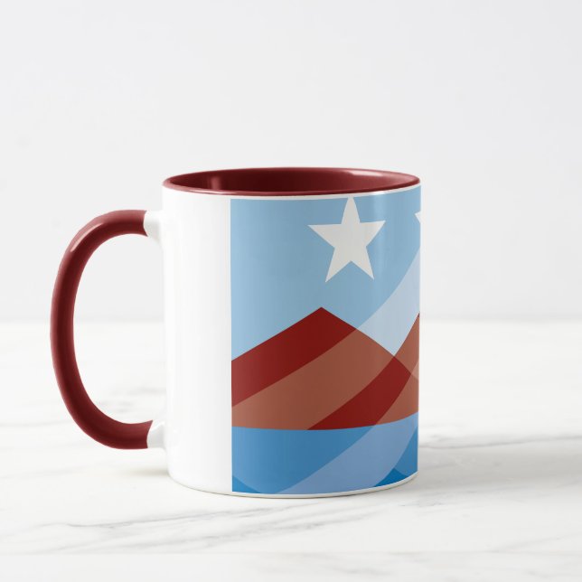 Flagge von Peoria, Arizona Tasse (Links)