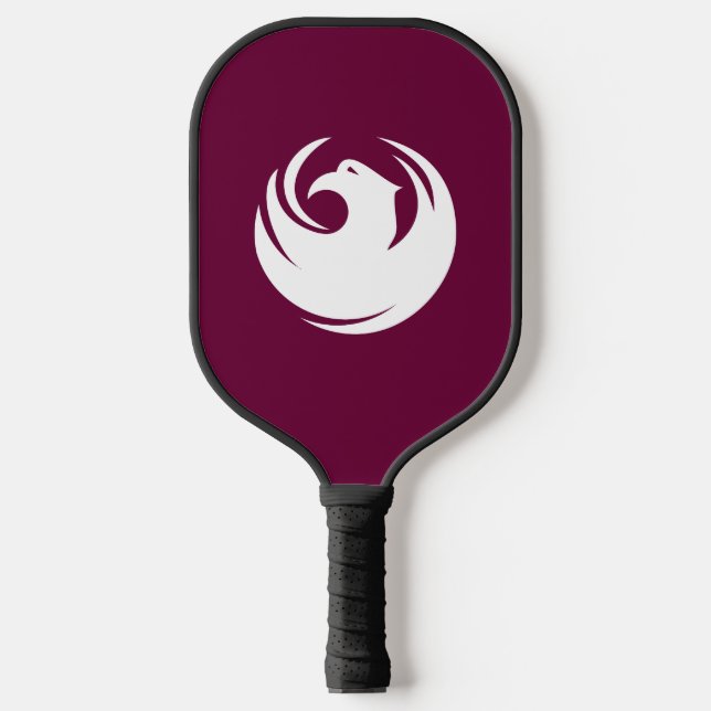 Flagge von Phoenix, Arizona Pickleball Schläger (Vorderseite)
