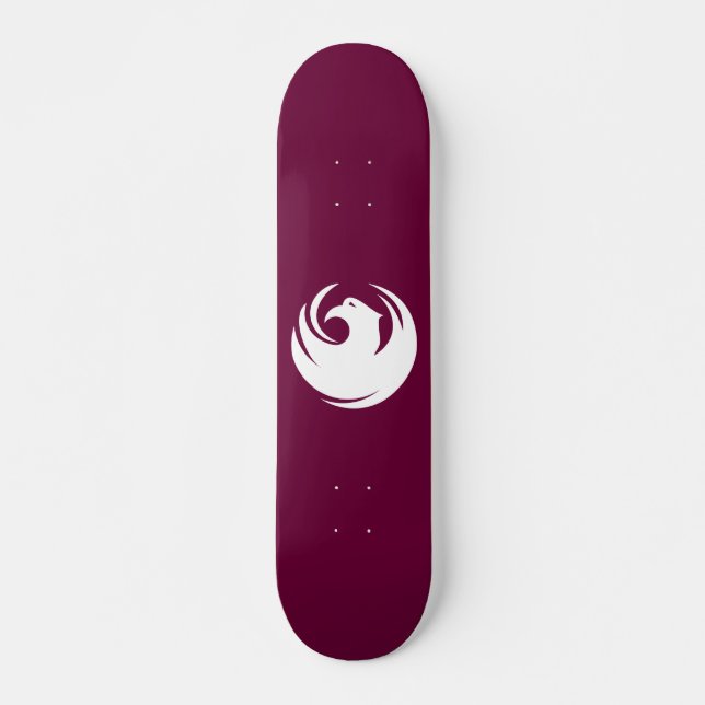 Flagge von Phoenix, Arizona Skateboard (Vorne)