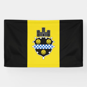 Flagge von Pittsburgh Pennsylvania Banner