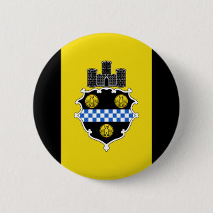 Flagge von Pittsburgh, Pinback-Button von Pennsylv Button