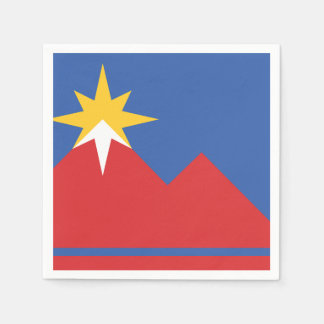Flagge von Pocatello, Idaho Serviette