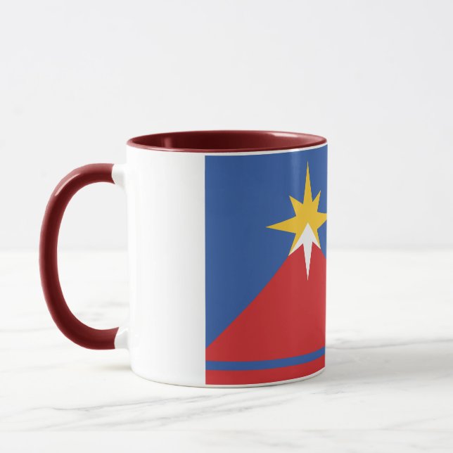 Flagge von Pocatello, Idaho Tasse (Links)