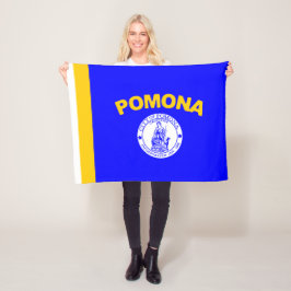 Flagge von Pomona (Kalifornien) Fleecedecke