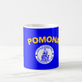 Flagge von Pomona (Kalifornien) Kaffeetasse