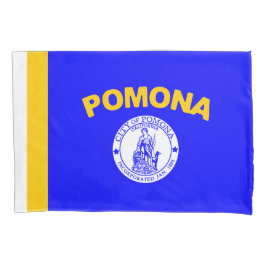 Flagge von Pomona (Kalifornien) Kissenbezug