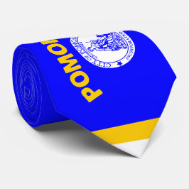 Flagge von Pomona (Kalifornien) Krawatte