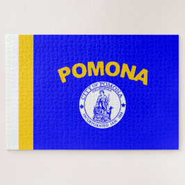Flagge von Pomona (Kalifornien) Puzzle