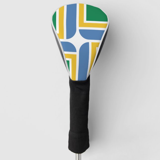 Flagge von Portland, Oregon Golf Head Cover Headcover (Vorderseite)