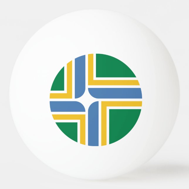 Flagge von Portland, Oregon Ping-Pong Ball (Vorderseite)