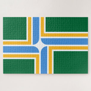 Flagge von Portland (Oregon) Puzzle