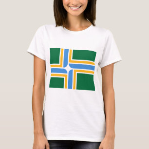 Flagge von Portland (Oregon) T-Shirt