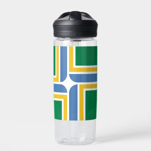Flagge von Portland, Oregon Trinkflasche