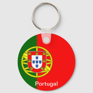 Flagge von Portugal Schlüsselanhänger